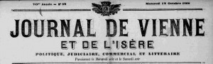 titre du journal 1898